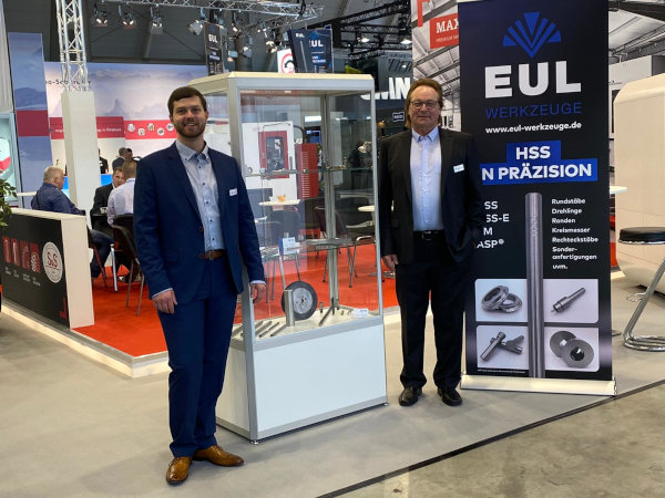 Eul Werkzeuge auf der Grinding HUB Messe in Stuttgart - Halle 9 - Stand 9C21. 